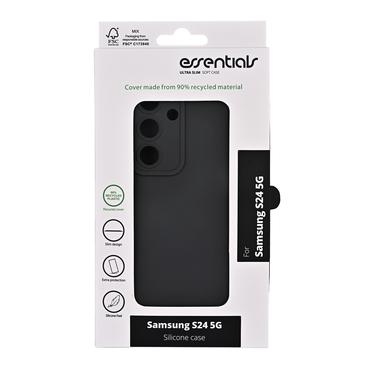 Samsung Galaxy S24 silicone back cover, black