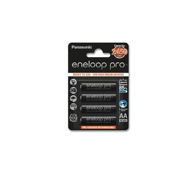 Panasonic eneloop pro BK-3HCDE batteri - 4 x AA type - NiMH