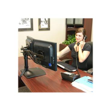 Ergotron DS100 Dual-Monitor Desk Stand, Horizontal