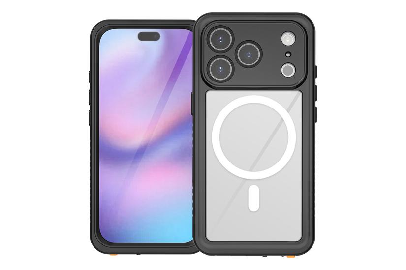 4smarts H&uuml;lle mobiltelefon etui 16 cm (6.3") Cover Sort, Transparent