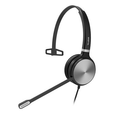 Yealink YHS36 headset - kabling Sort/Sølv
