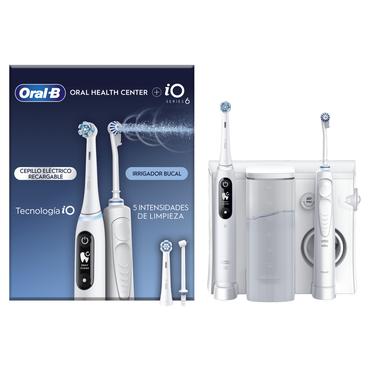 Oral-B iO6 & OxyJet Voksen Roterende, pulserende tandbørste Hvid