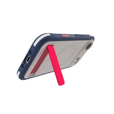 ZAGG Sedona Snap Kickstand mobiltelefon etui 16,5 cm (6.5") Cover Bl&aring;, Hvid, R&oslash;d