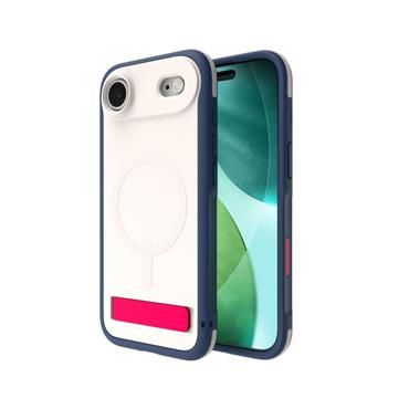 ZAGG Sedona Snap Kickstand mobiltelefon etui 16,5 cm (6.5") Cover Bl&aring;, Hvid, R&oslash;d