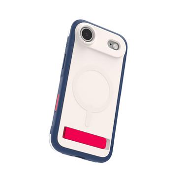 ZAGG Sedona Snap Kickstand mobiltelefon etui 16,5 cm (6.5") Cover Bl&aring;, Hvid, R&oslash;d