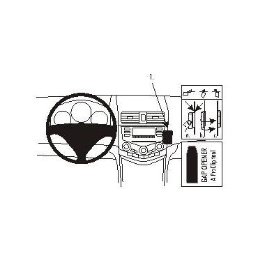 Brodit ProClip Angled mount - beslag til montering