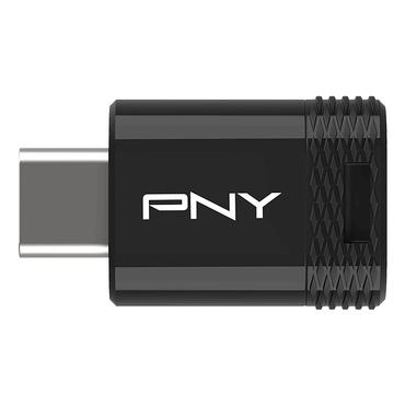 PNY Elite-X USB-nøgle 128 GB USB Type-C 3.2 Gen 1 (3.1 Gen 1) Sort