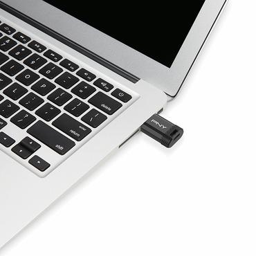 PNY Elite-X USB-nøgle 128 GB USB Type-C 3.2 Gen 1 (3.1 Gen 1) Sort
