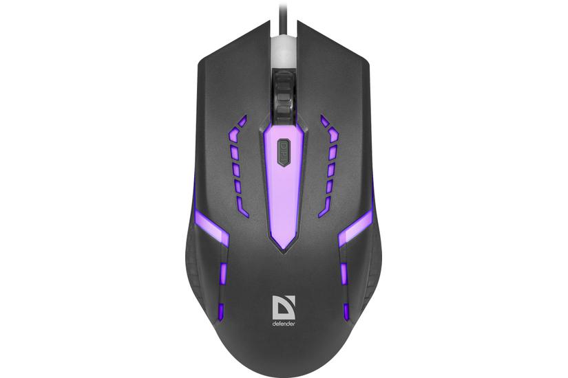 Defender FLASH MB-600L mus Spil Ambidextrous USB Type-A Optisk 1200 dpi