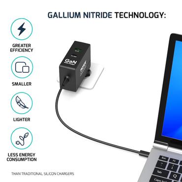 PORT Connect str&ouml;madapter - USB, 24 pin USB-C - 100 Watt