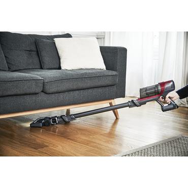 Rowenta RH6878 2-i-1 stangstøvsuger Batteri Dry Cyclonisk Poseløs 0,55 L 100 W Rød, Grå