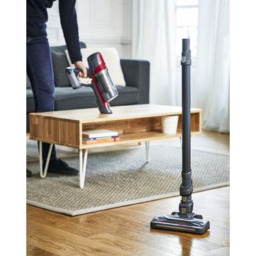 Rowenta RH6878 2-i-1 stangstøvsuger Batteri Dry Cyclonisk Poseløs 0,55 L 100 W Rød, Grå