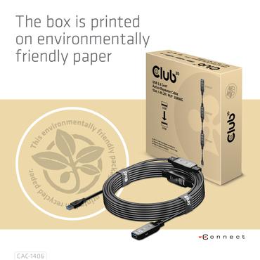 Club 3D - USB-f&ouml;rl&auml;ngningskabel - USB 3.2 Gen 1