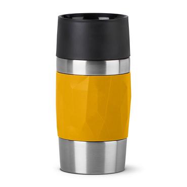 EMSA Travel Mug Compact 300 ml Rustfrit stål, Gul