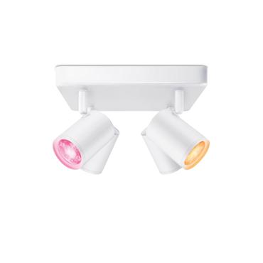 WiZ IMAGEO 4x adjustable spotlight Square Plate