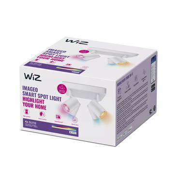 WiZ IMAGEO 4x adjustable spotlight Square Plate
