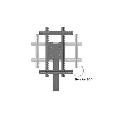 M Floorstand Column Pro MBFSC1U 90 Tilt

M Golvst&aring;ende kolumn Pro MBFSC1U med 90 graders lutning