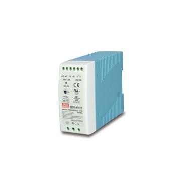 PLANET PWR-40-24 enhed til strømforsyning 40 W Blå, Hvid