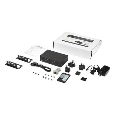 StarTech.com Multi-Input to HDMI Converter Switch - DisplayPort, VGA and Dual-HDMI to HDMI Switch - Priority and Automatic Switch - 4K (HDVGADP2HD) - video-/audioswitch