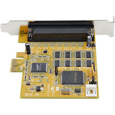 StarTech.com 8-portars PCI Express RS232 seriell kortadapter