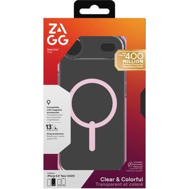 ZAGG Santa Cruz Snap mobiltelefon etui 16,5 cm (6.5") Cover Lyser&oslash;d, Transparent