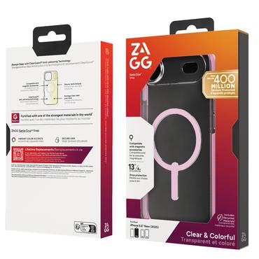 ZAGG Santa Cruz Snap mobiltelefon etui 16,5 cm (6.5") Cover Lyser&oslash;d, Transparent