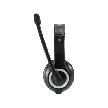 Equip 245301 Headset Ledningsført Opkald/musik USB Type-A Sort