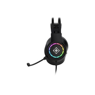 DH220 USB Stereo Gaming Headset, RGB, Black