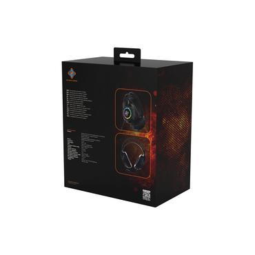 DH220 USB Stereo Gaming Headset, RGB, Black