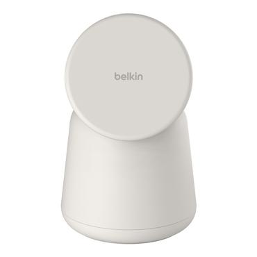 Belkin BoostCharge Pro 2-in-1 tr&aring;dl&ouml;st laddst&auml;ll - med MagSafe - + v&auml;xelstr&ouml;msadapter - 15 Watt - MFI-certifierad