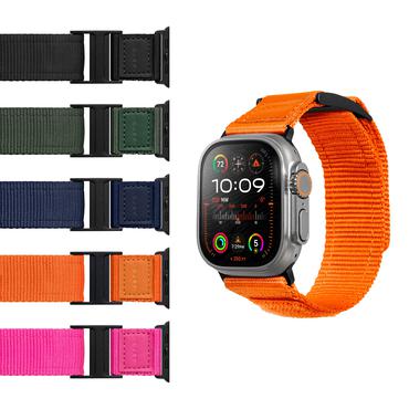 LAUT CHAMPS SPORT Blue Nylon Band Apple Watch 42/44/45/49