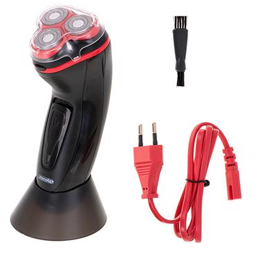 Mesko Home MS 2926 barbermaskine til ham Rotations shaver Trimmer Sort, R&oslash;d