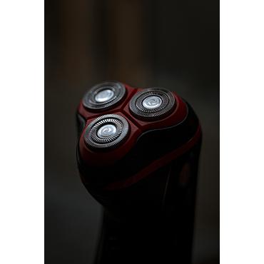 Mesko Home MS 2926 barbermaskine til ham Rotations shaver Trimmer Sort, R&oslash;d