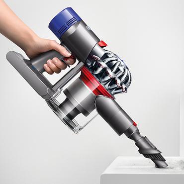 Dyson V8 Advanced 2-i-1 stangst&oslash;vsuger Batteri Dry Posel&oslash;s Nikkel, S&oslash;lv