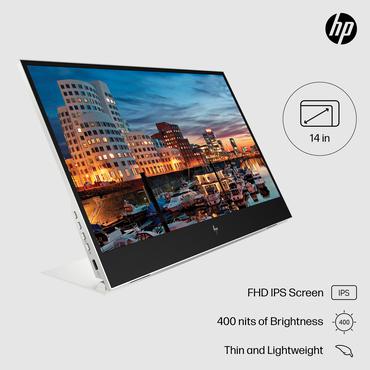 HP E14 G4 skärm - Kantbelyst LED - 14" - IPS - 5ms - Full HD 1920x1080 vid 60Hz