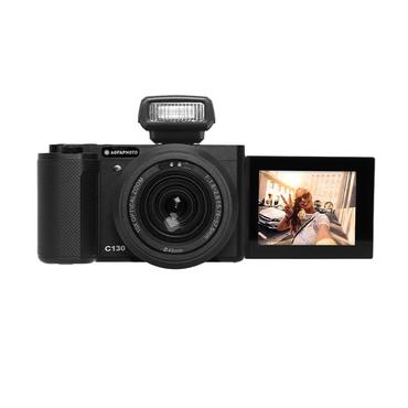 AGFAPHOTO Digital Camera Realishot C130 CMOS 10x 24MP Black