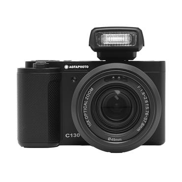 AGFAPHOTO Digital Camera Realishot C130 CMOS 10x 24MP Black
