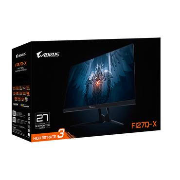 Gigabyte AORUS FI27Q-X - E-LED 27" NVIDIA G-SYNC, AMD FreeSync Premium 1ms;0,3ms