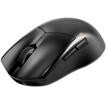 be quiet! Mus - RF Wireless + USB Type-C - 32000 DPI - Svart - högerhand - Spela - Optisk