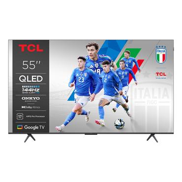 TCL 55P8K 55" | Ultra HD 4K QLED Smart TV (2025) | Google TV + Wifi | Dolby Vision & HDR10 | Quantum Dot Technologie | 120Hz