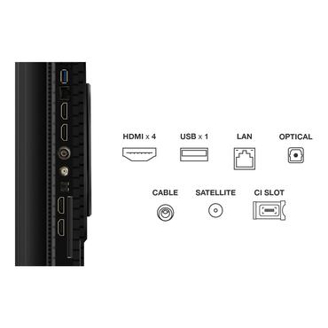 TCL 55P8K 55" | Ultra HD 4K QLED Smart TV (2025) | Google TV + Wifi | Dolby Vision & HDR10 | Quantum Dot Technologie | 120Hz