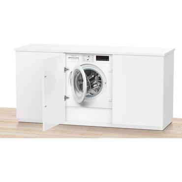Bosch Serie | 8 WIW28443 tvättmaskin - frontmatad - inbyggd - vit