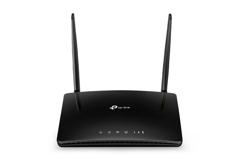 TP-LINK Router - 300 Mbit/s - 3x LAN - Svart