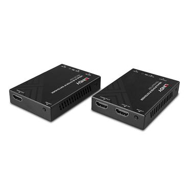 Lindy HDMI & IR &uuml;ber IP Extender Erweitert die HDMI-Signalreichweite unter Verwendung eines IP-Netzwerkes (38398)