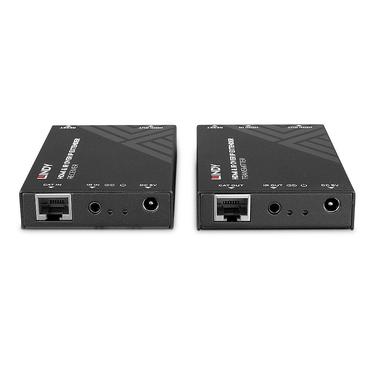 Lindy HDMI & IR &uuml;ber IP Extender Erweitert die HDMI-Signalreichweite unter Verwendung eines IP-Netzwerkes (38398)