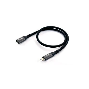 Equip 128371 USB-kabel USB 3.2 Gen 2 (3.1 Gen 2) 1 m USB C Sort