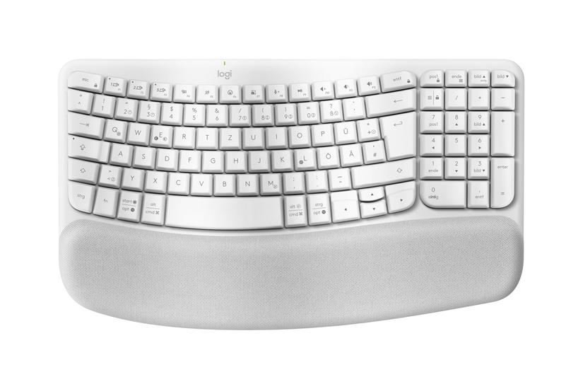 Logitech Ergo Series Tastatur Qwertz Tysk Off White Indgangsudstyr