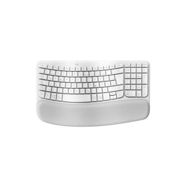 Logitech Ergo Series - tangentbord - QWERTZ - tysk - offwhite Inmatningsenhet