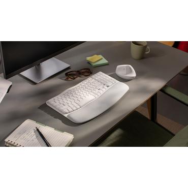 Logitech Ergo Series - tangentbord - QWERTZ - tysk - offwhite Inmatningsenhet