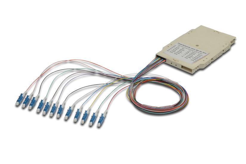Digitus A-96533-02-UPC-4 fiber adapter LC Flerfarvet